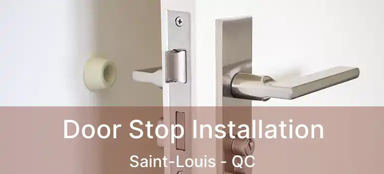  Door Stop Installation Saint-Louis - QC