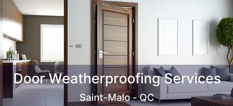  Door Weatherproofing Services Saint-Malo - QC