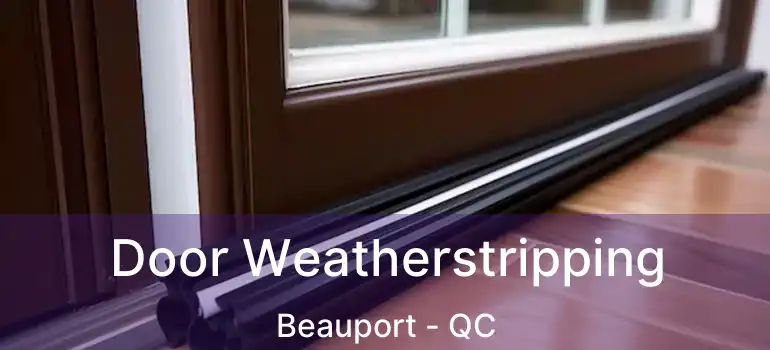  Door Weatherstripping Beauport - QC