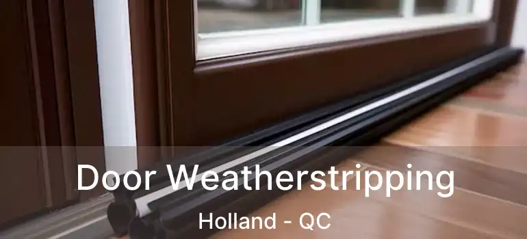  Door Weatherstripping Holland - QC