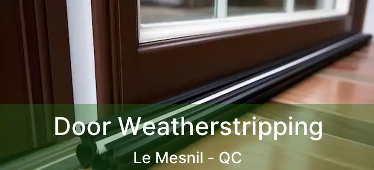  Door Weatherstripping Le Mesnil - QC