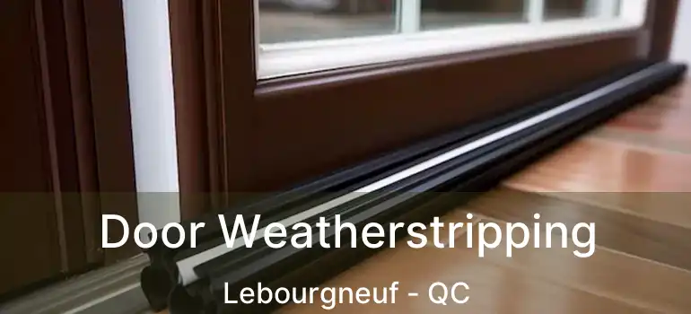  Door Weatherstripping Lebourgneuf - QC