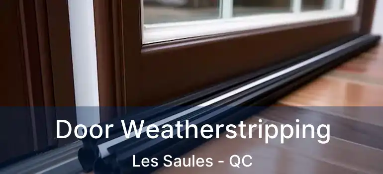  Door Weatherstripping Les Saules - QC