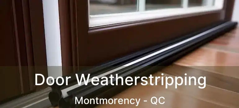  Door Weatherstripping Montmorency - QC
