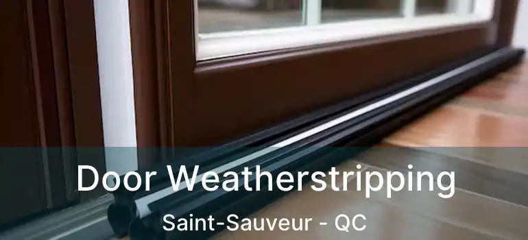  Door Weatherstripping Saint-Sauveur - QC