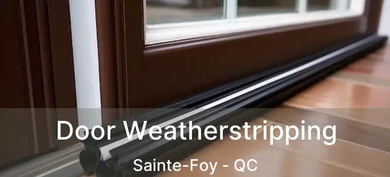  Door Weatherstripping Sainte-Foy - QC