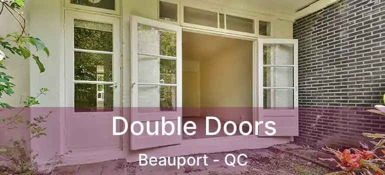  Double Doors Beauport - QC