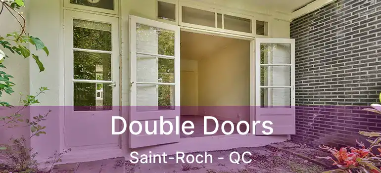  Double Doors Saint-Roch - QC