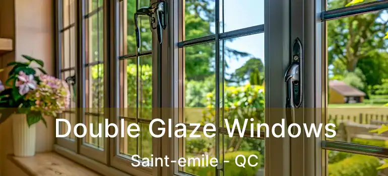  Double Glaze Windows Saint-emile - QC