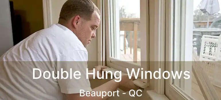  Double Hung Windows Beauport - QC
