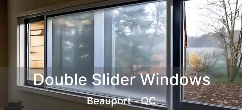  Double Slider Windows Beauport - QC