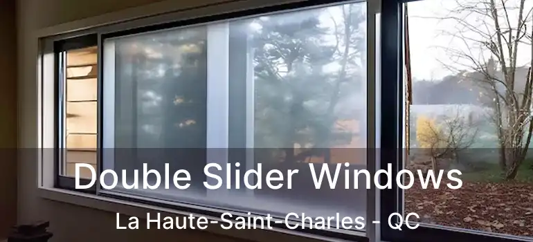  Double Slider Windows La Haute-Saint-Charles - QC