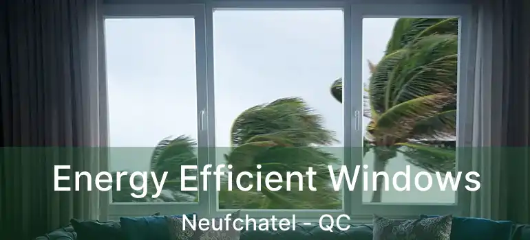 Energy Efficient Windows Neufchatel - QC