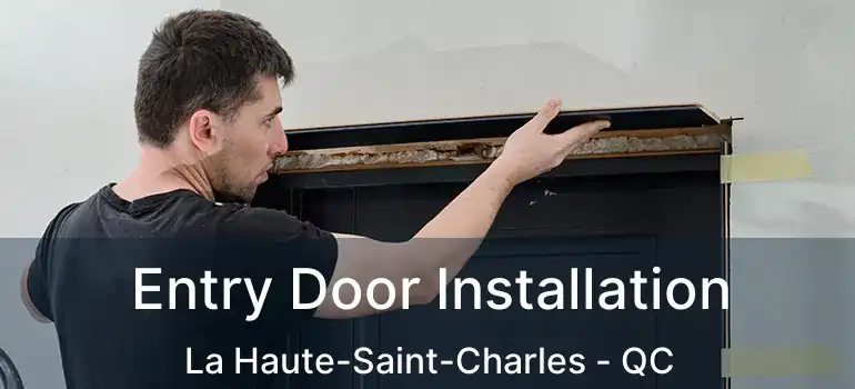  Entry Door Installation La Haute-Saint-Charles - QC