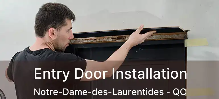  Entry Door Installation Notre-Dame-des-Laurentides - QC