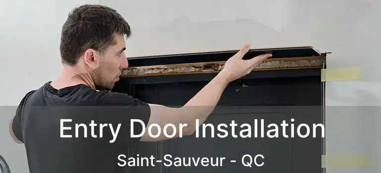  Entry Door Installation Saint-Sauveur - QC