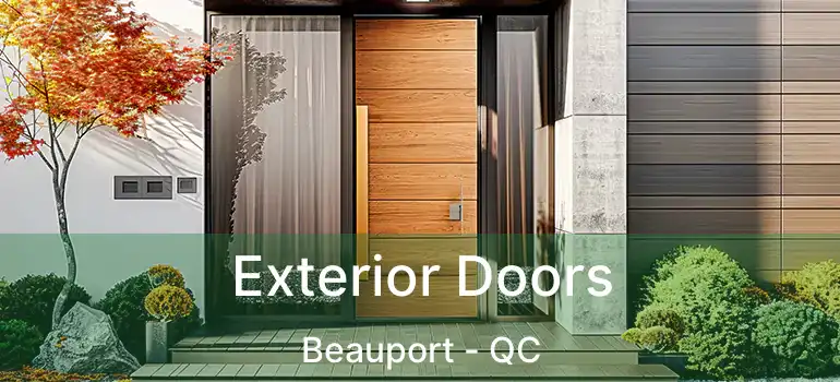  Exterior Doors Beauport - QC