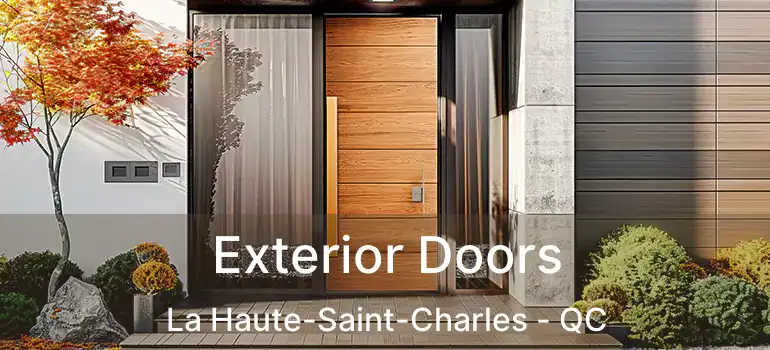  Exterior Doors La Haute-Saint-Charles - QC