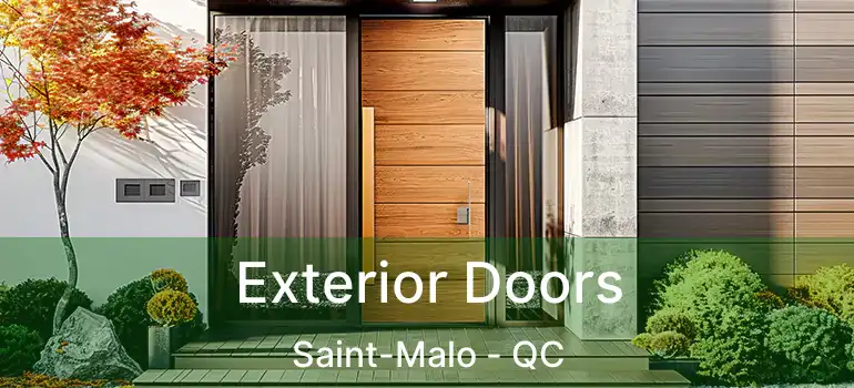  Exterior Doors Saint-Malo - QC