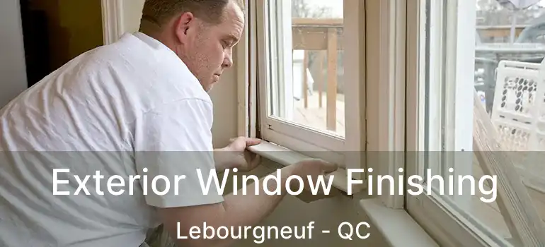  Exterior Window Finishing Lebourgneuf - QC
