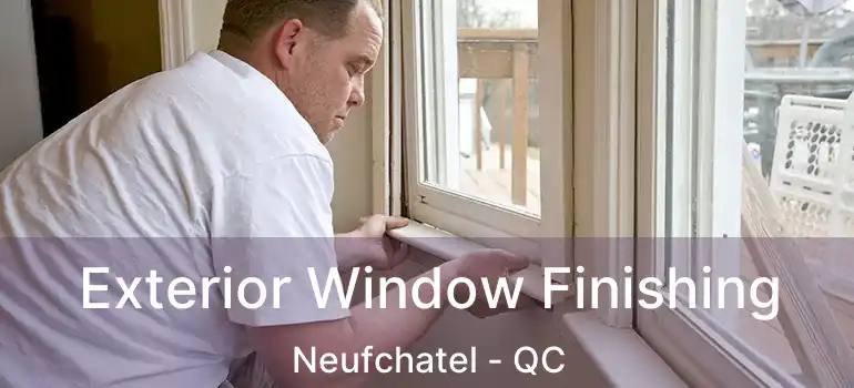  Exterior Window Finishing Neufchatel - QC