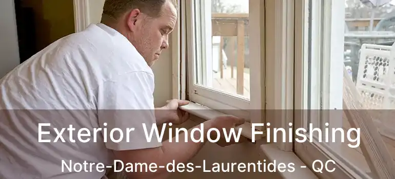  Exterior Window Finishing Notre-Dame-des-Laurentides - QC
