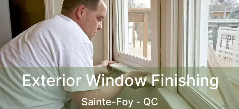  Exterior Window Finishing Sainte-Foy - QC