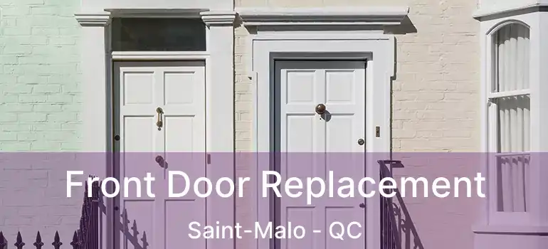  Front Door Replacement Saint-Malo - QC
