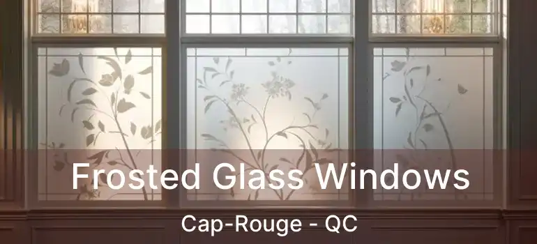  Frosted Glass Windows Cap-Rouge - QC