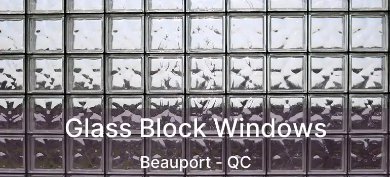  Glass Block Windows Beauport - QC