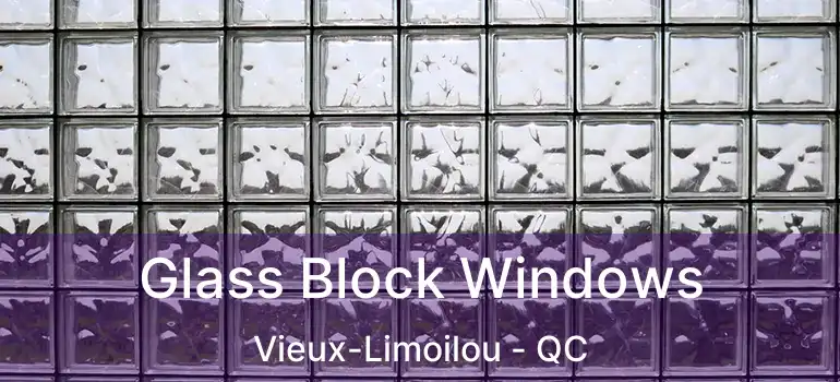  Glass Block Windows Vieux-Limoilou - QC