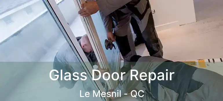  Glass Door Repair Le Mesnil - QC