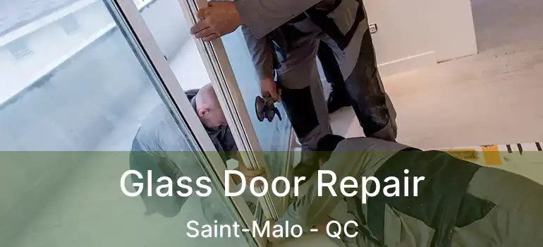  Glass Door Repair Saint-Malo - QC