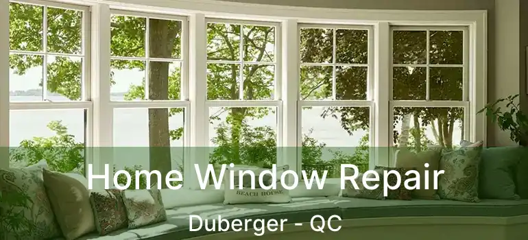  Home Window Repair Duberger - QC