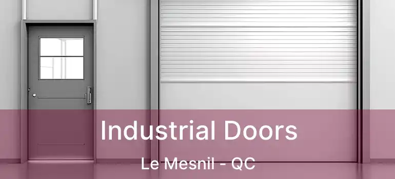  Industrial Doors Le Mesnil - QC