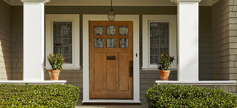 Craftsman Style Door in Quebec City, Quebec
