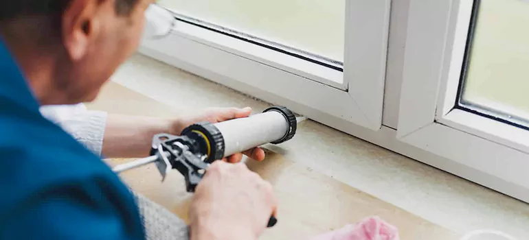 Exterior Door Caulk in Quebec City, Quebec