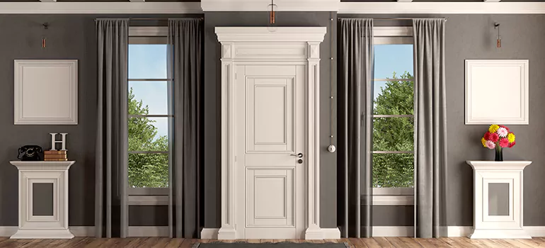 Removable Center Door Mullion in Quebec City, Quebec