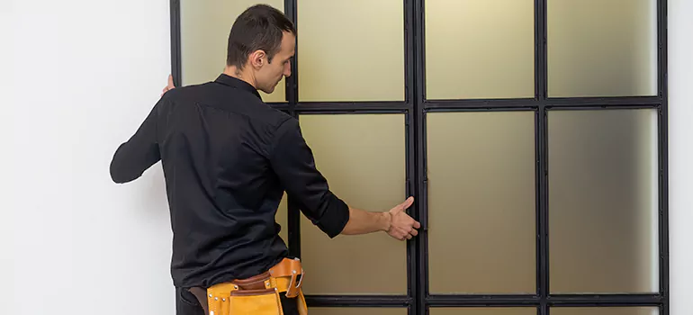 Patio French door installation in Quebec City, QC