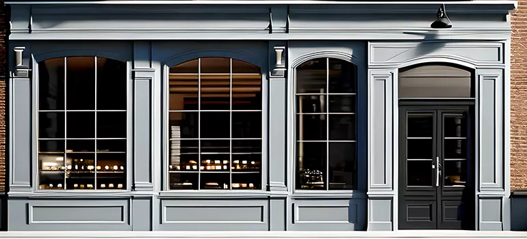 Storefront Window Seal Repair in Quebec City, QC