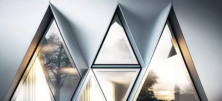 Trapezoid Window Design in Quebec City, Quebec