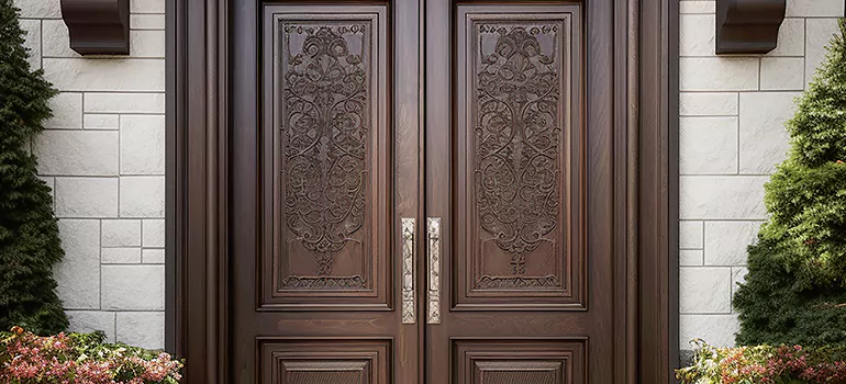 Double Front Doors in Quebec City, QC
