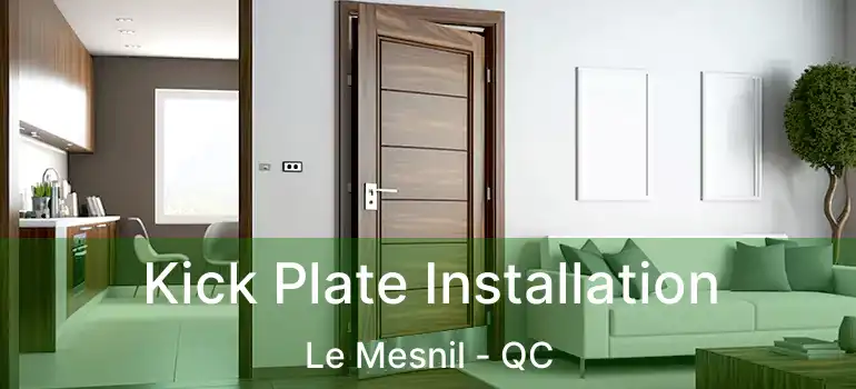  Kick Plate Installation Le Mesnil - QC