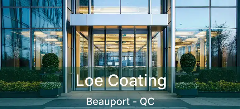  Loe Coating Beauport - QC
