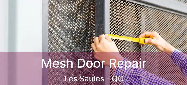  Mesh Door Repair Les Saules - QC