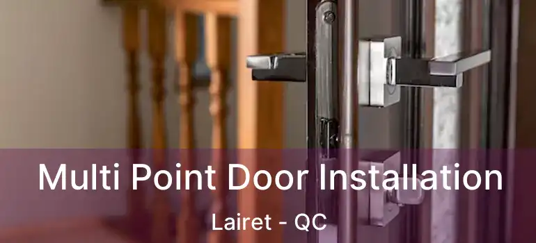  Multi Point Door Installation Lairet - QC