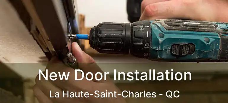  New Door Installation La Haute-Saint-Charles - QC