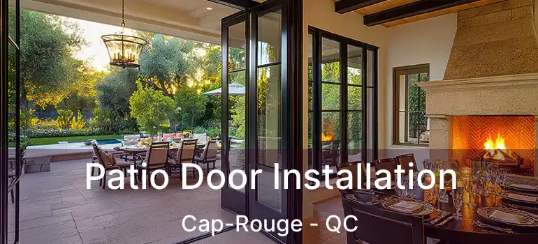 Patio Door Installation Cap-Rouge - QC