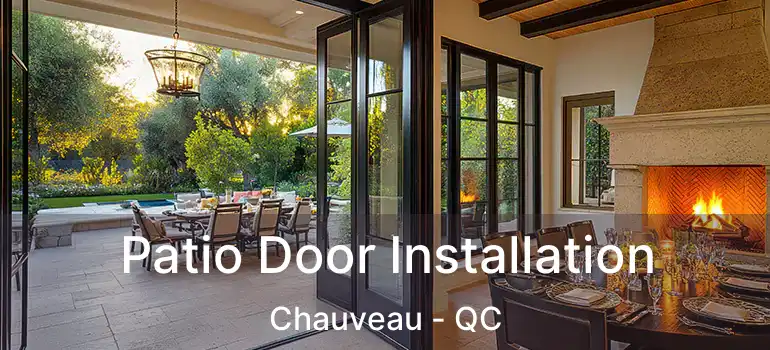  Patio Door Installation Chauveau - QC