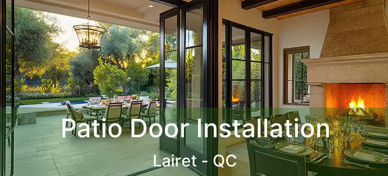  Patio Door Installation Lairet - QC